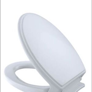 Toto SoftClose Elongated Closed Front Toilet Seat ,Cotton White, Model #SS154-01